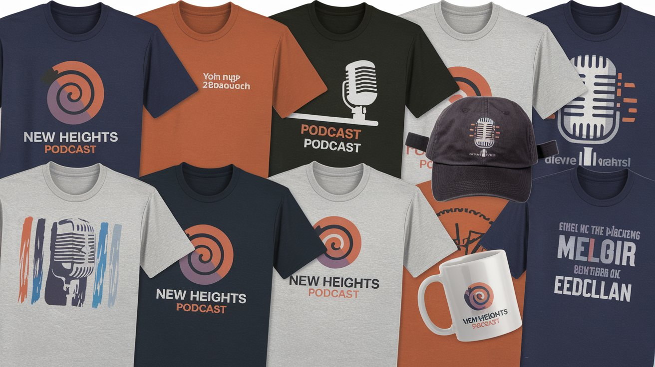 New Heights Podcast Merch