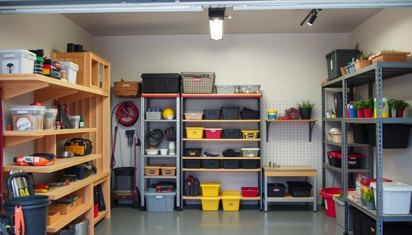 diy garage shelves ideas