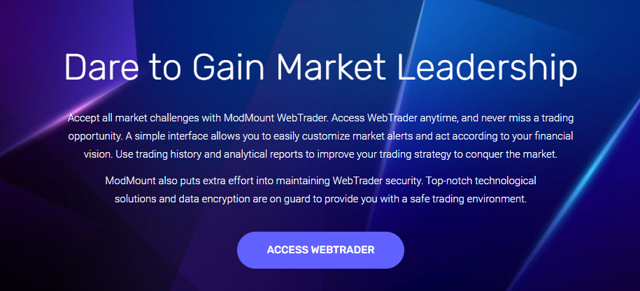 Modmount Trading Platform