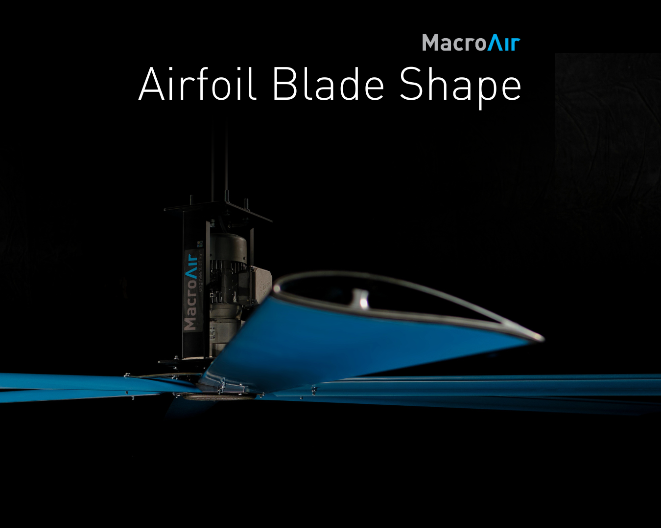 airfoil blades keep air moving