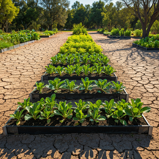 Water-Efficient Gardening with Wicking Beds