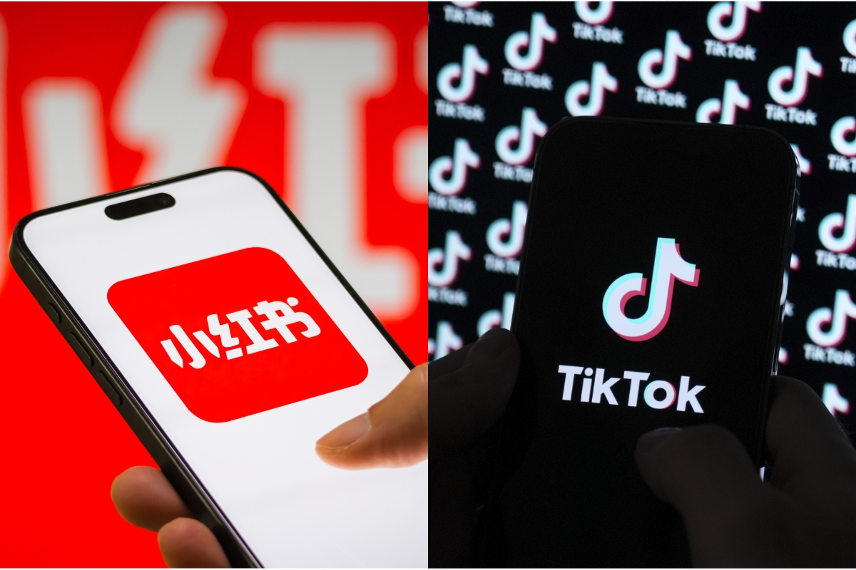 red note vs tiktok