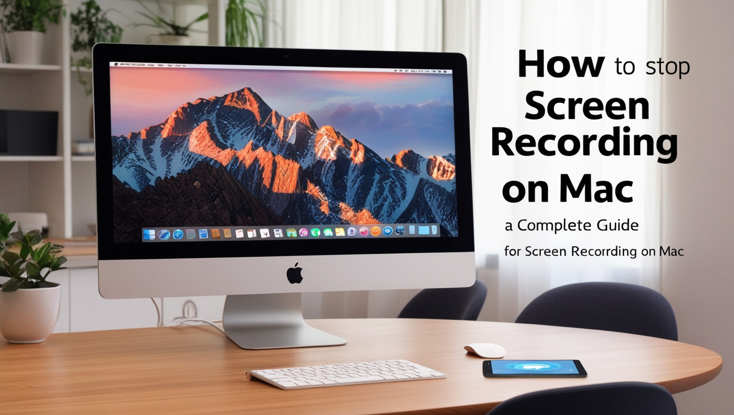 How to Stop Screen Recording on Mac