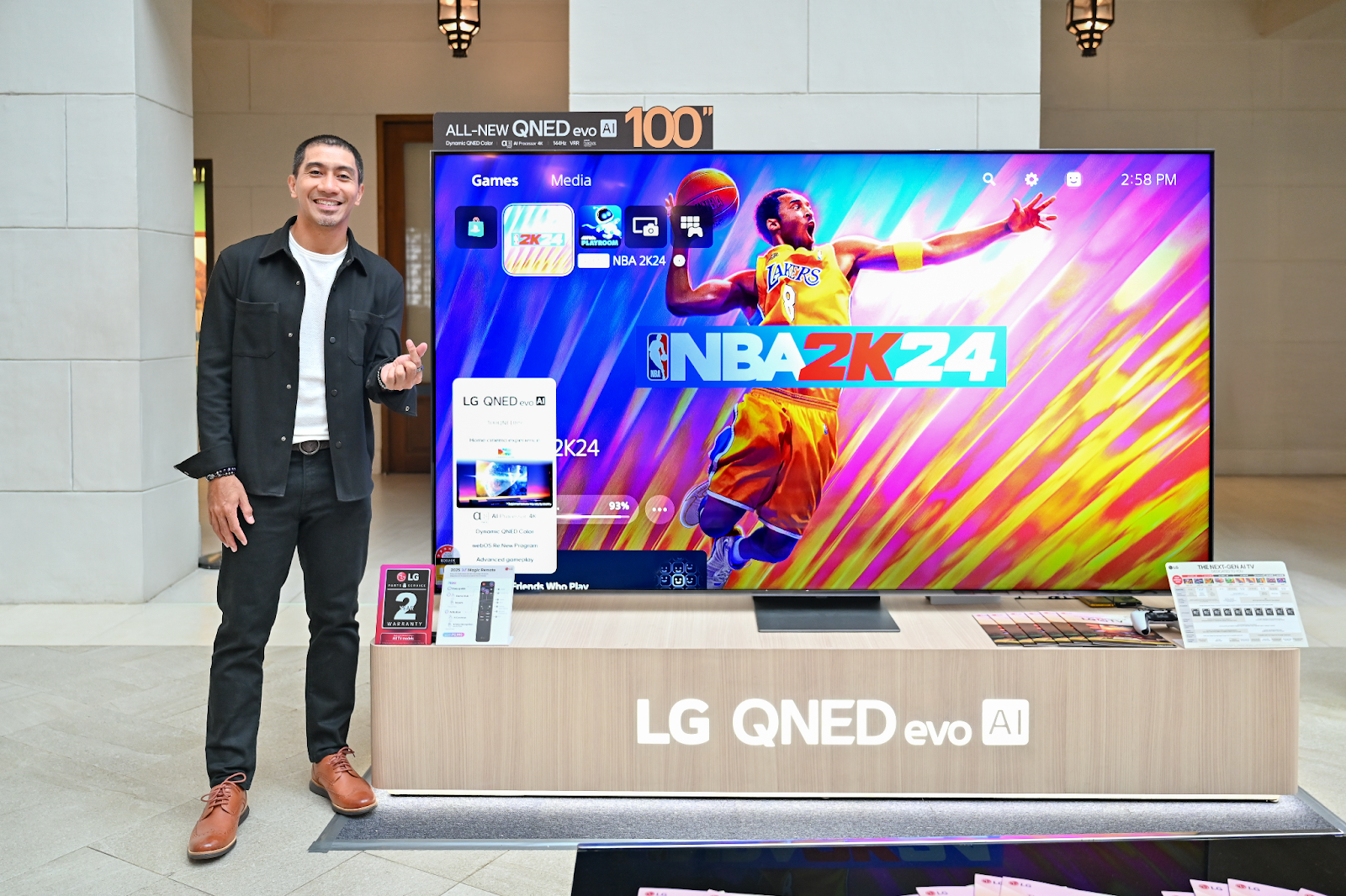Celebrating 12 Years of OLED Excellence, LG Showcases “Fragments” by Isaiah Cacnio at the National Museum of Natural History