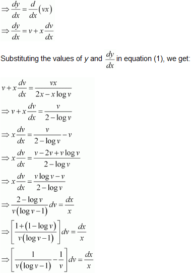 NCERT Solutions class 12 Maths Differential Equations