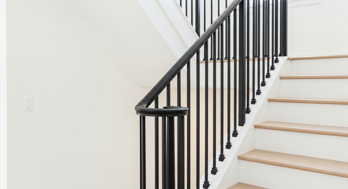 Black Iron Railing