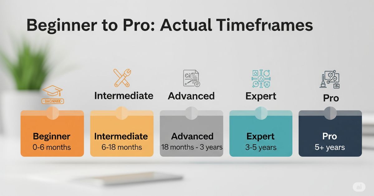 Beginner to Pro: Actual Timeframes