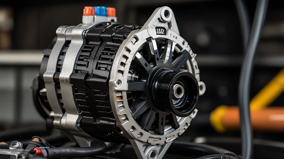 LM7 4 Pin to 1 Cable Alternator Wiring Diagram