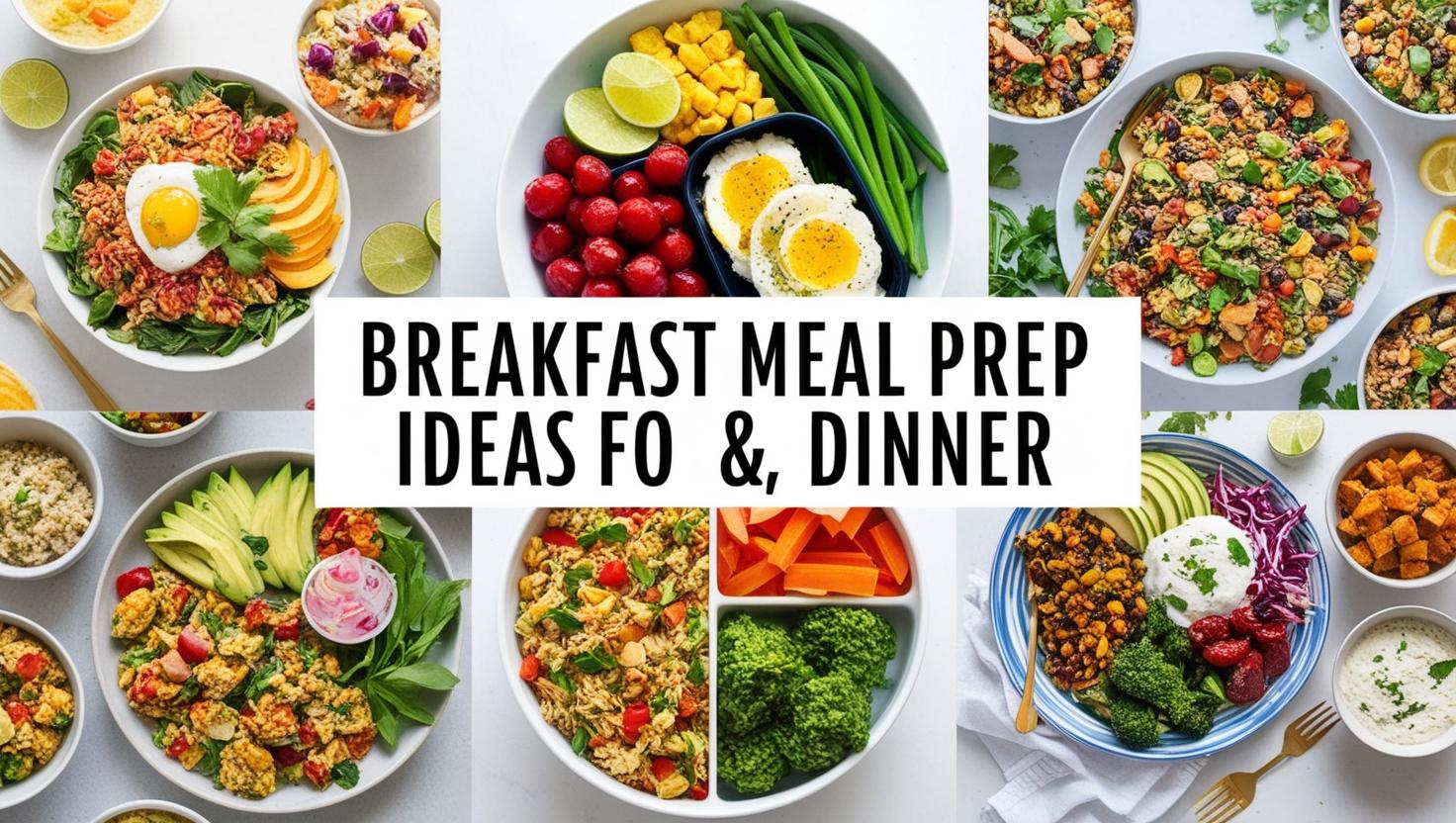 Meal Prep Ideas for Every Meal