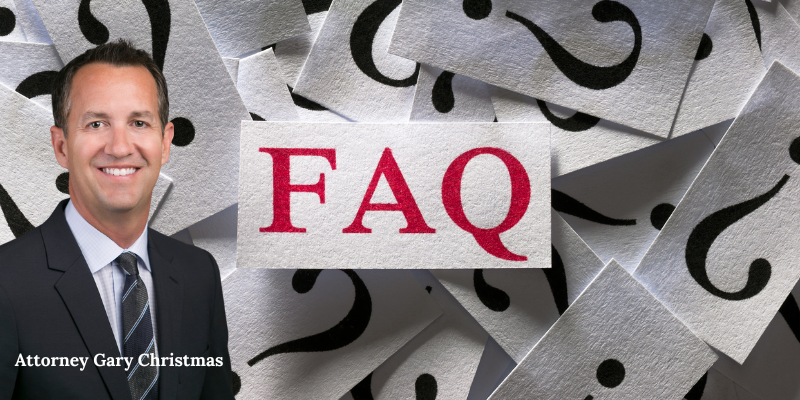 Attorney Gary Christmas answering Personal Injury FAQs for most personal injury cases. 