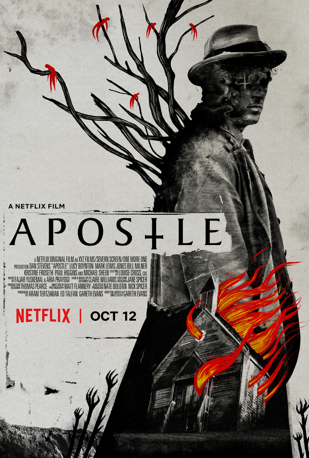 Apostle- 18 rated horror movies on netflix