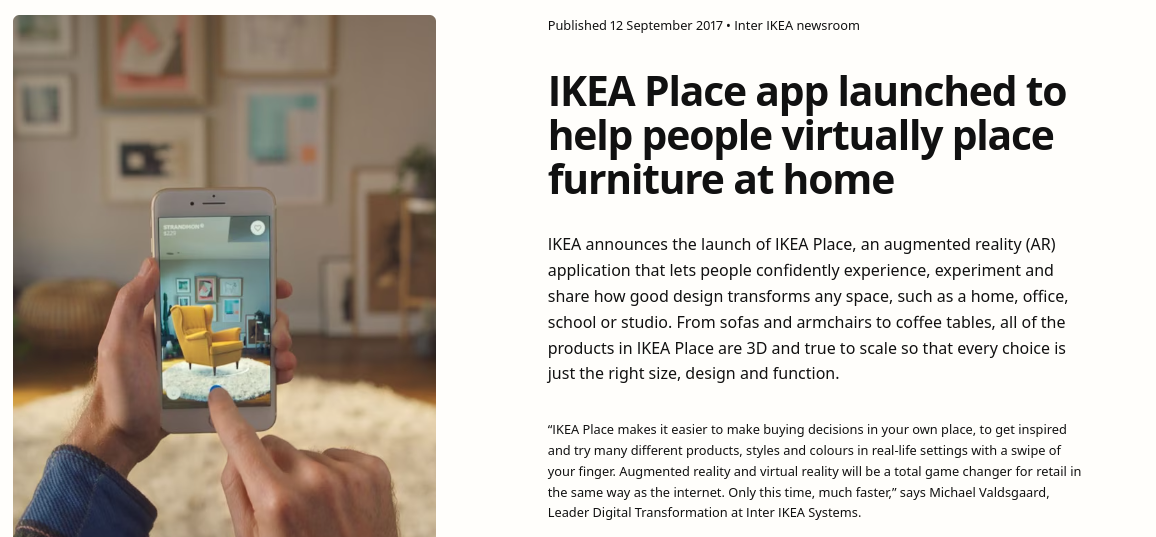 Ikea place app