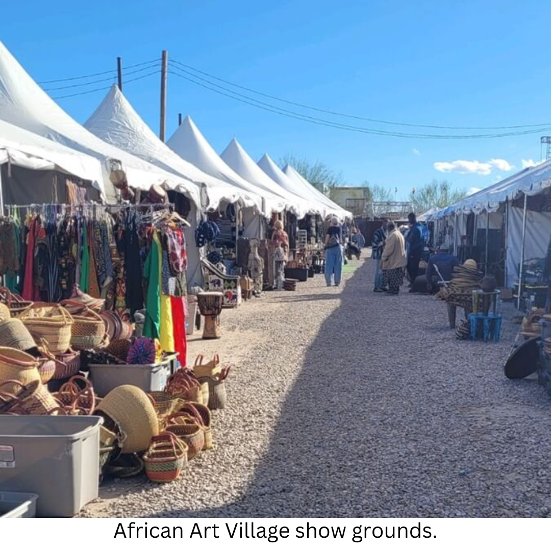 African Art Village show grounds.