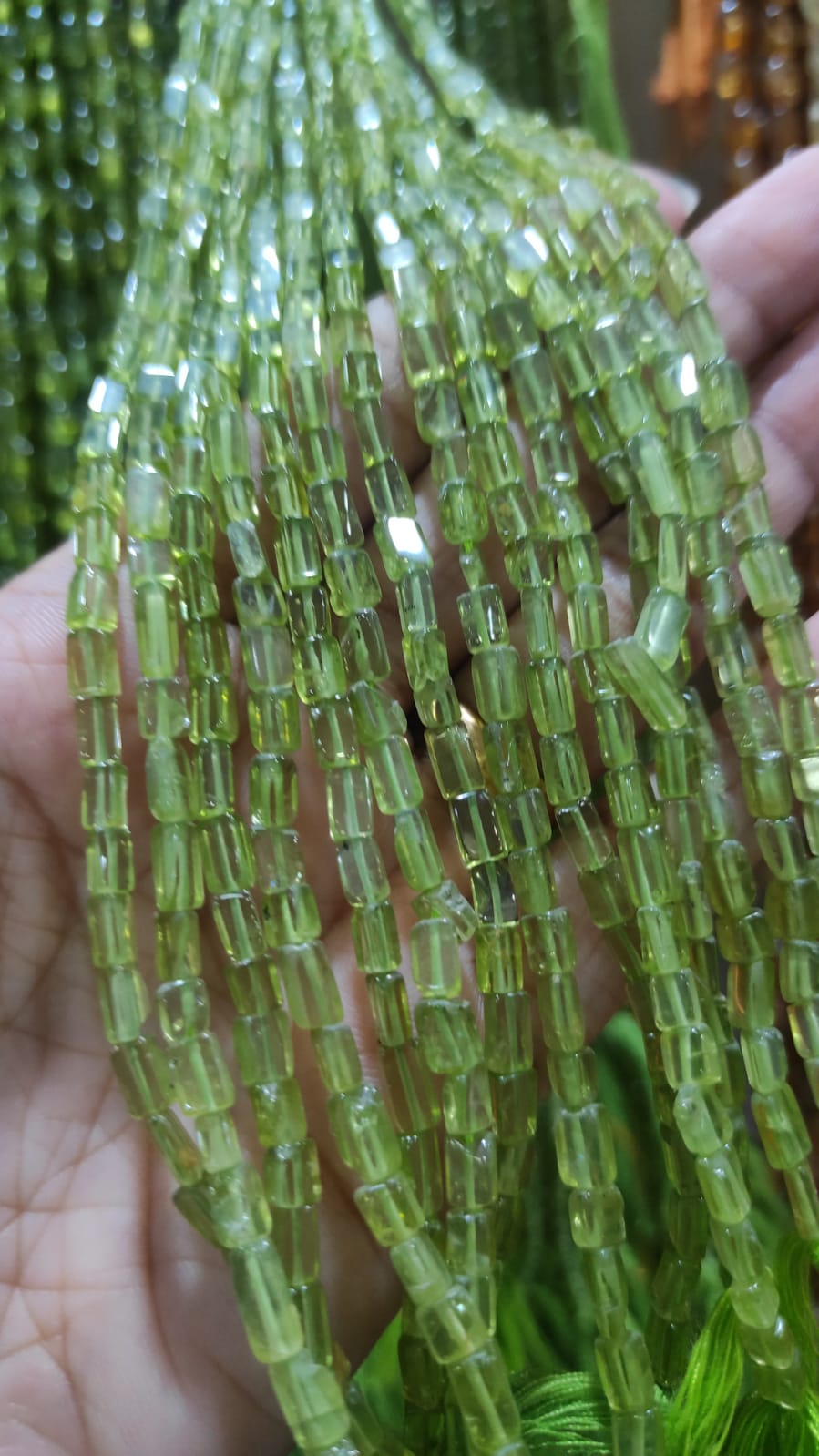 Exquisite Peridot Beads