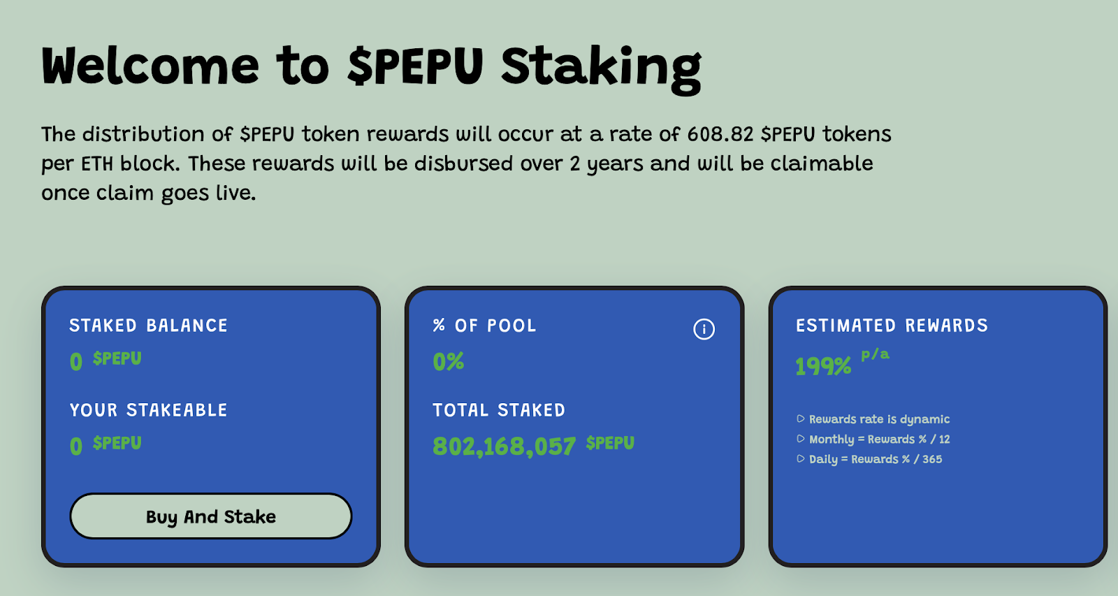 PEPU Staking 