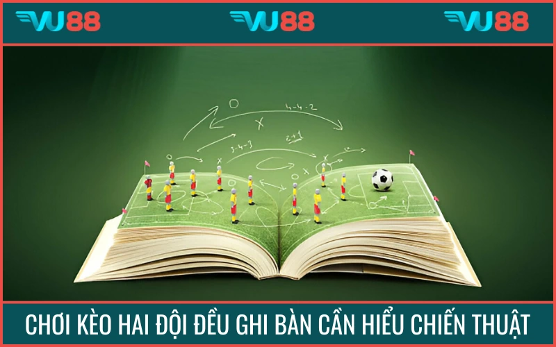 Tìm hiểu chiến thuật là mẹo chơi kèo hai đội đều ghi bàn hiệu quả