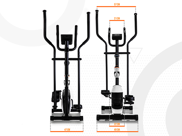 Магнітний еліптичний тренажер Shox RS Zipro