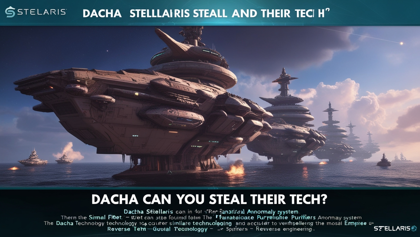 Dacha Stellaris Can You Steal Their Tech