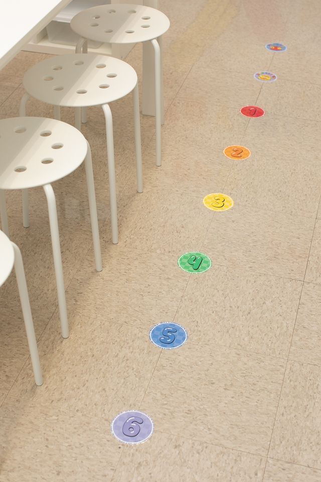 Floor line up spots
