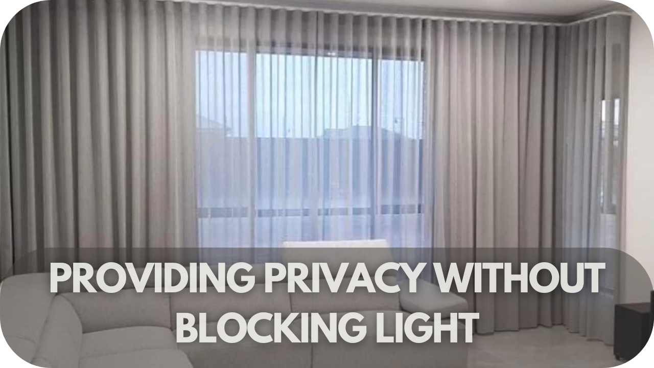 Providing Privacy Without Blocking Light