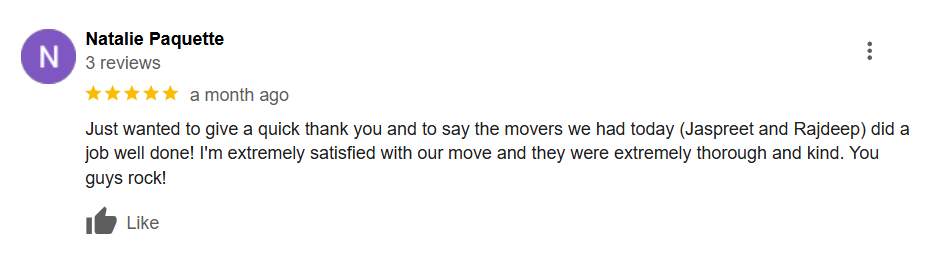 Review - Natalie
