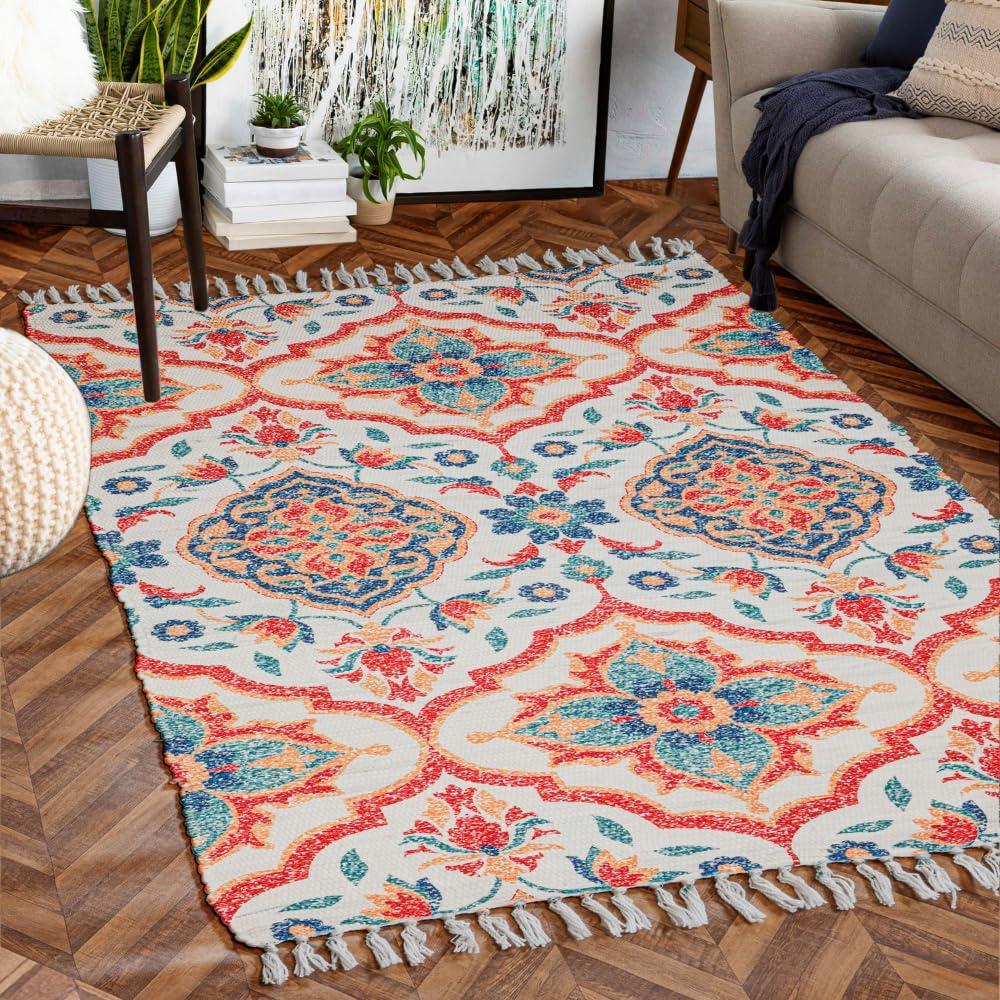 HOMA DORN Printed Carpet Multicolour
