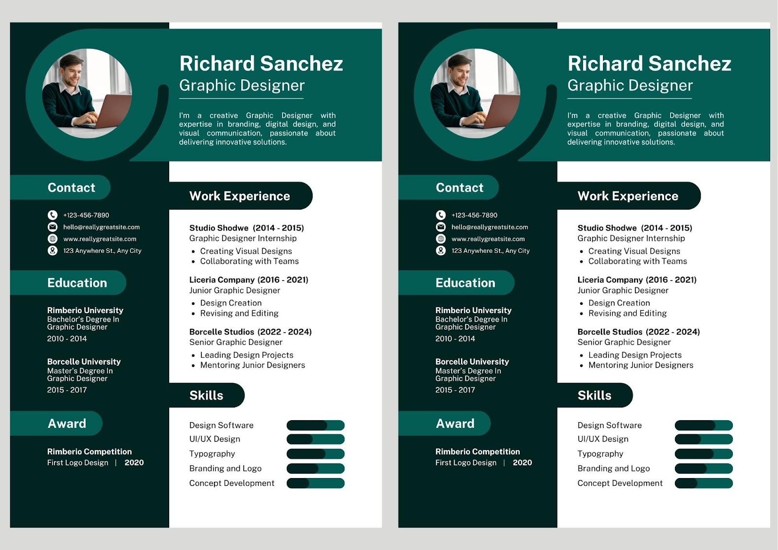 Resume Design - competitive