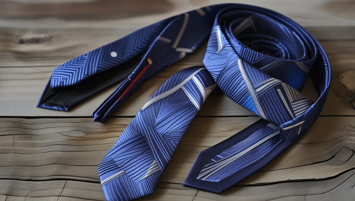 Charvet Geometric-Jacquard Silk Tie