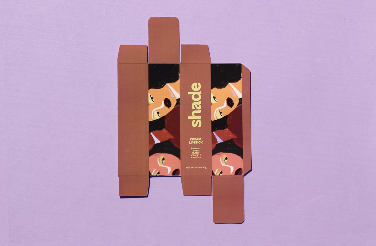 Image from the Shade: Makeup Branding for Gen Z's Modern Sophistication article on Abduzeedo