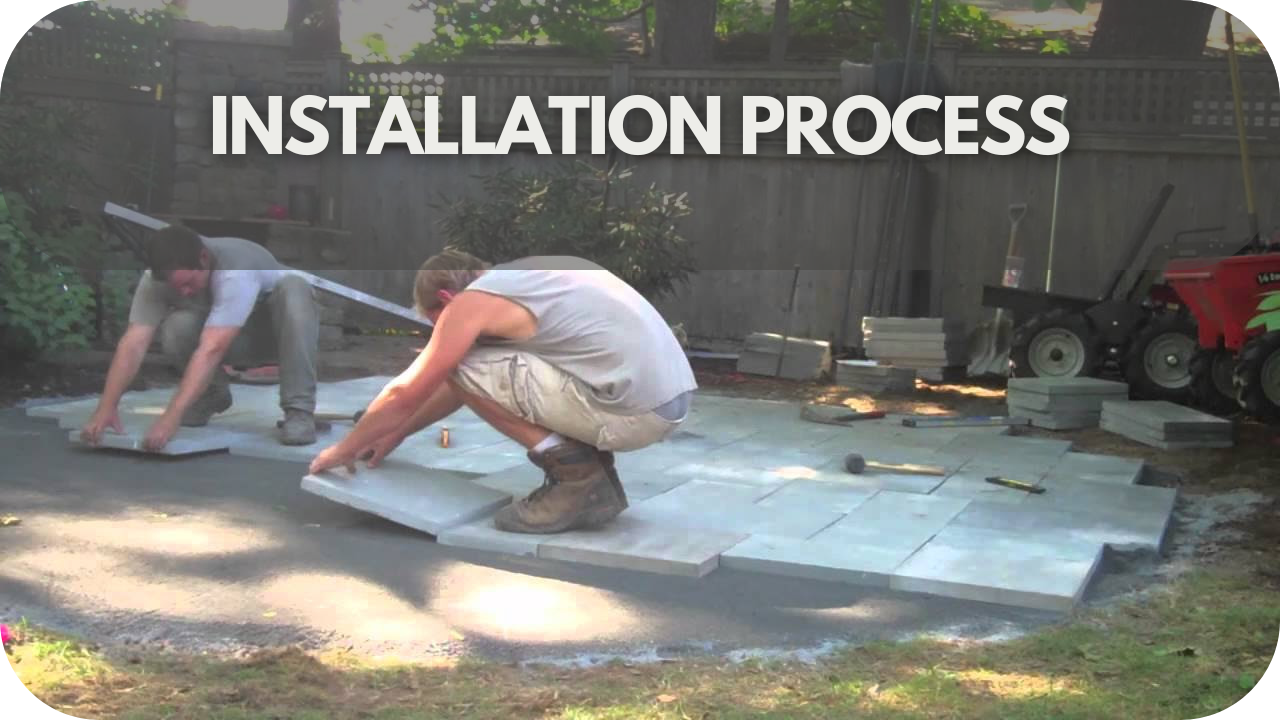 Bluestone or Concrete: Installation Process