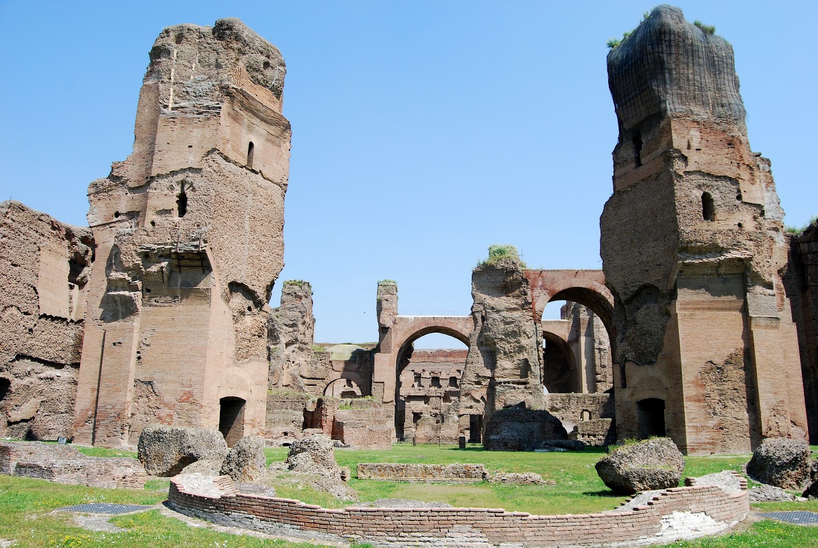 Billeder af Caracallas termer (Terme di Caracalla): Frigidarium