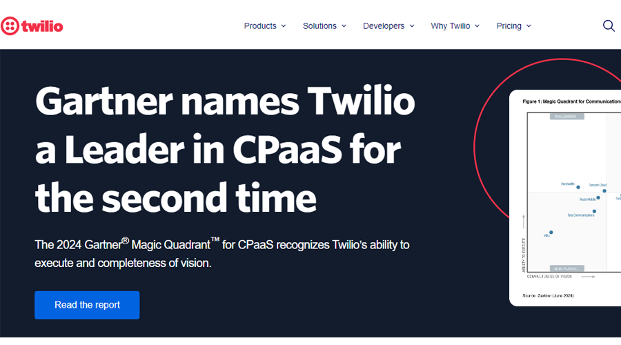 Twilio: Communication APIs for SMS, Voice, Email & Authentication