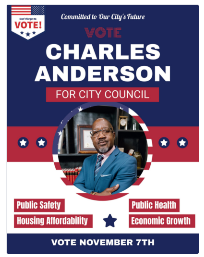 City Council Political Flyer Example - missionprint.com 