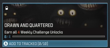 Drawn and Quartered Camo weekly challenges