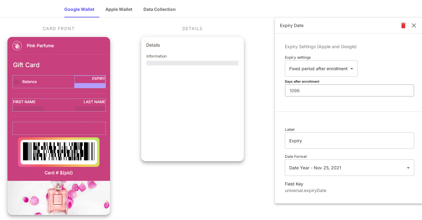 passkit data collection