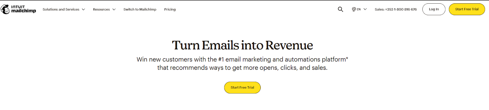 Mailchimp email management tools