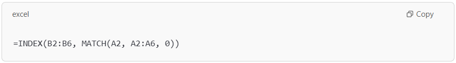  INDEX-MATCH for more flexible lookups.