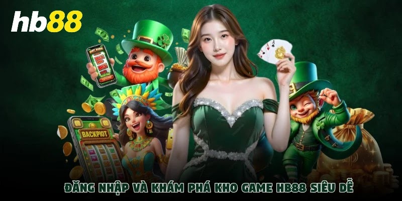 Đăng nhập và khám phá kho game HB88 siêu dễ