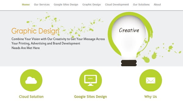 exemples de sites google