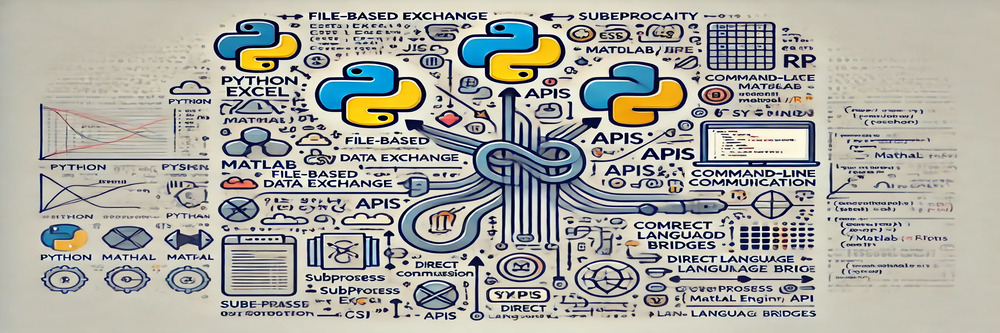 Interoperability between Python, MATLAB, and R methods.