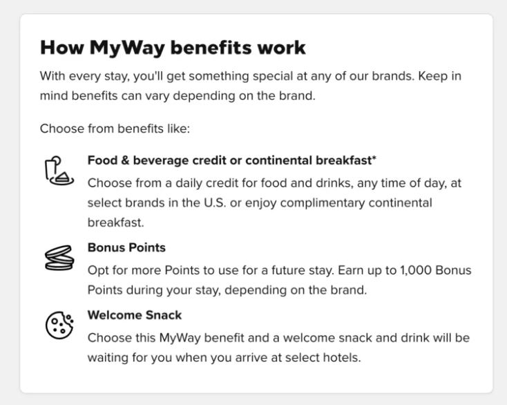 MyWay benefits