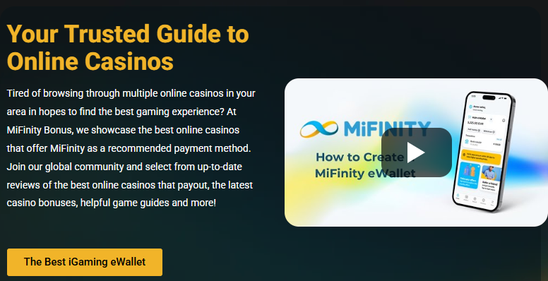 MiFinity Bonus Guide to Casinos