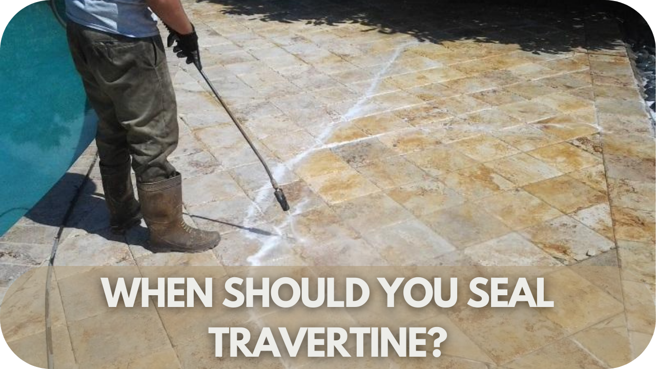 Find out when to seal your travertine for optimal protection and longevity.