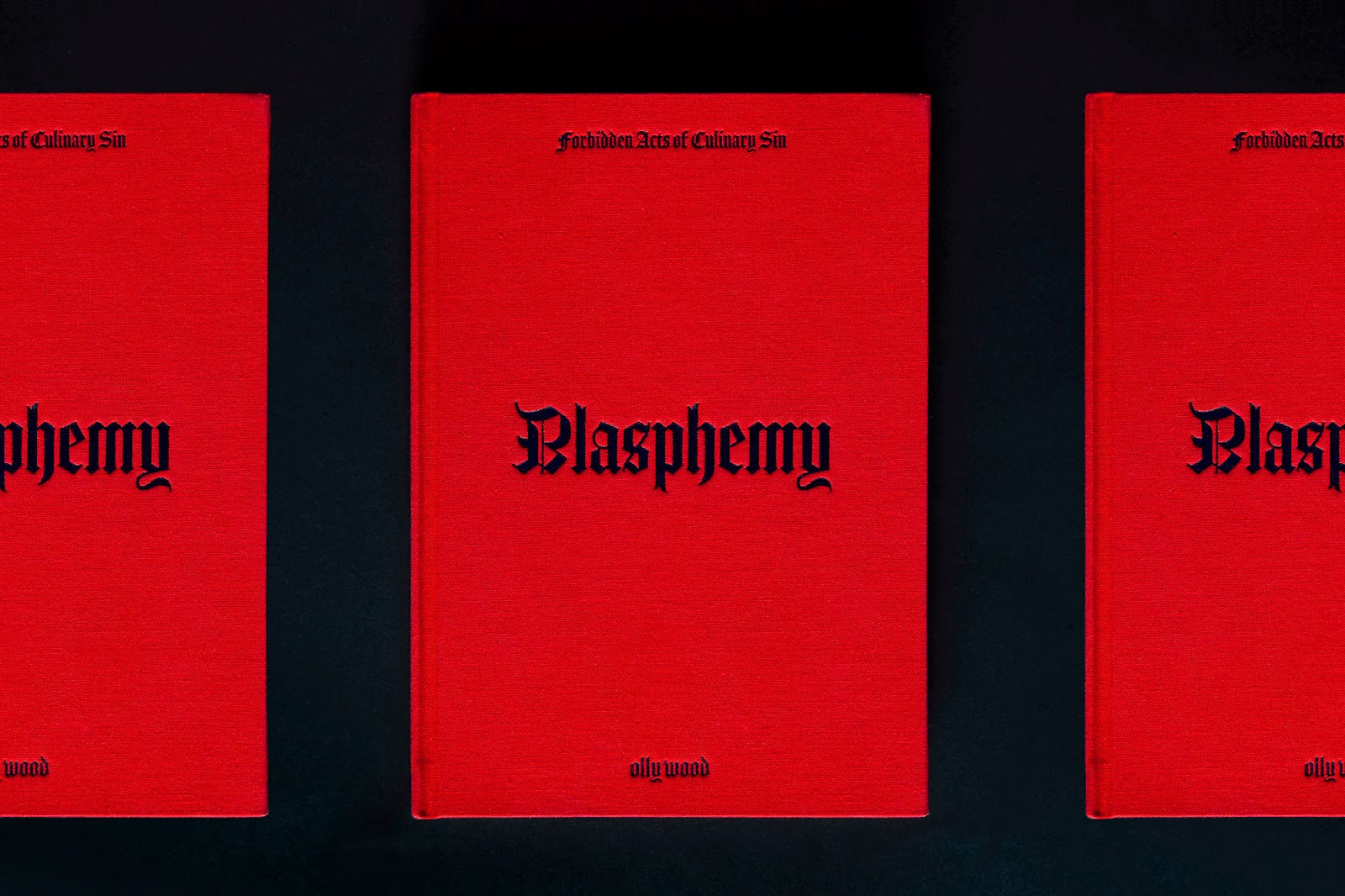 Image from the Blasphemy: A Radical Take on Editorial Design and Culinary Rebellion article on Abduzeedo