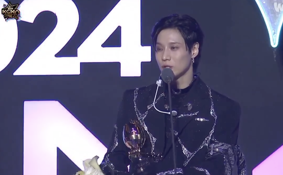 A photo of A photo of SHINee's Taemin  in  2024 Korea Grand Music Awards