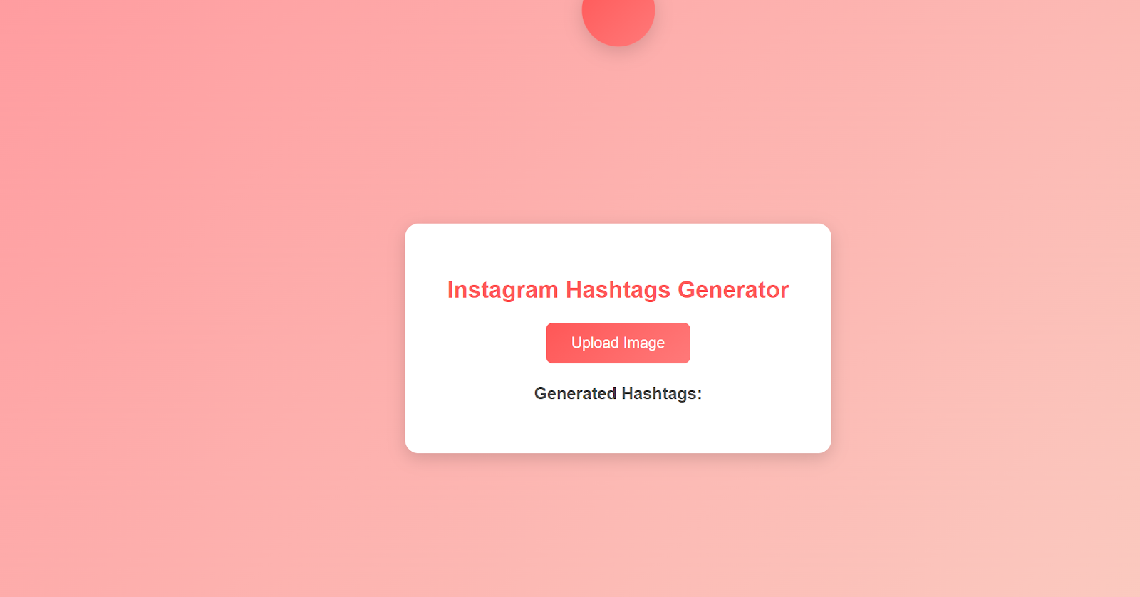 multi-object recognition api for insta tags generation