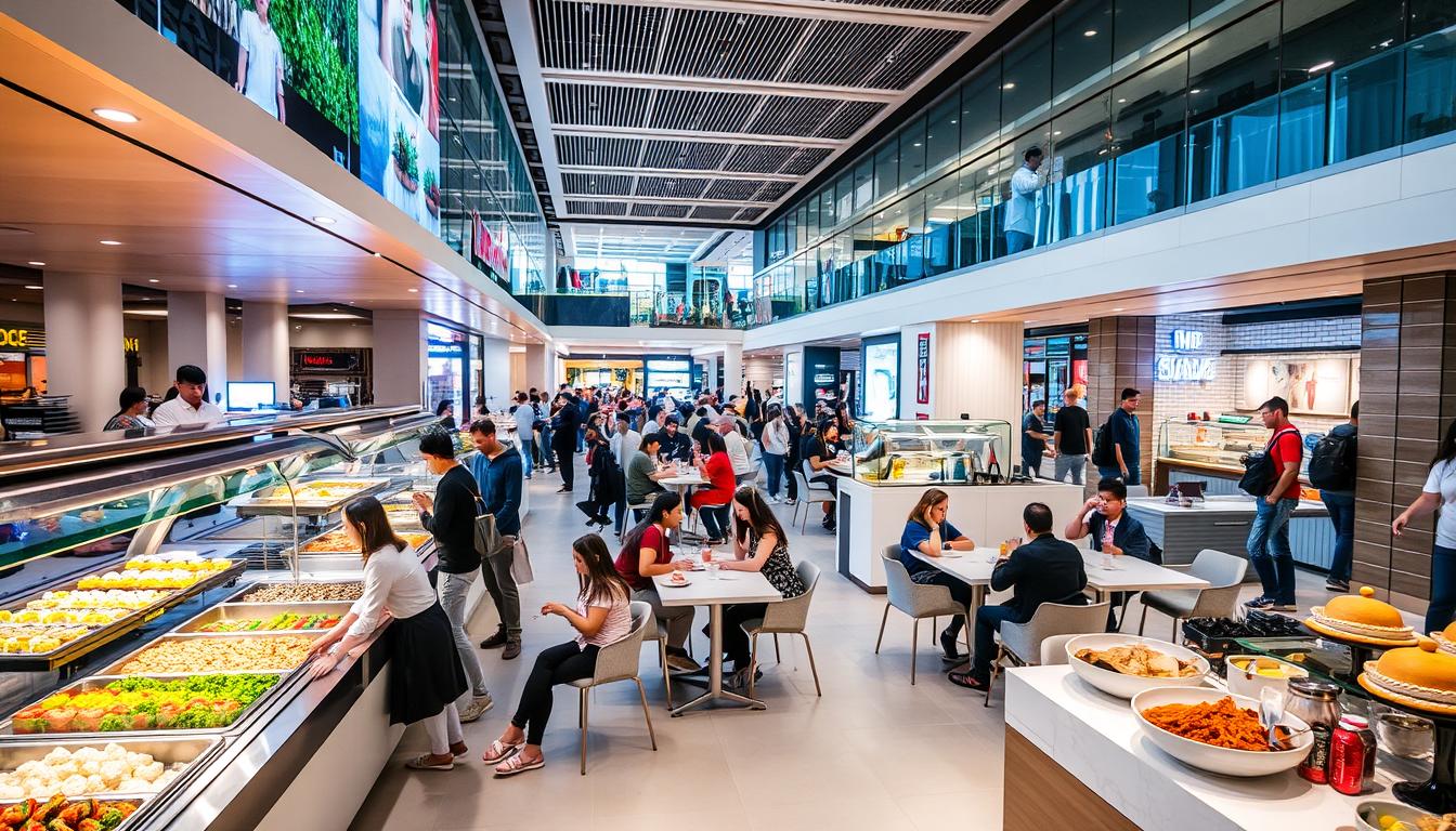 mall food court