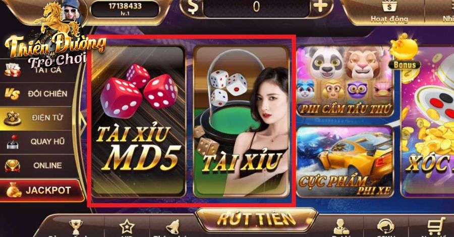 Tài xỉu TDTC cung cấp nhiều hình thức cược cho game thủ lựa chọn