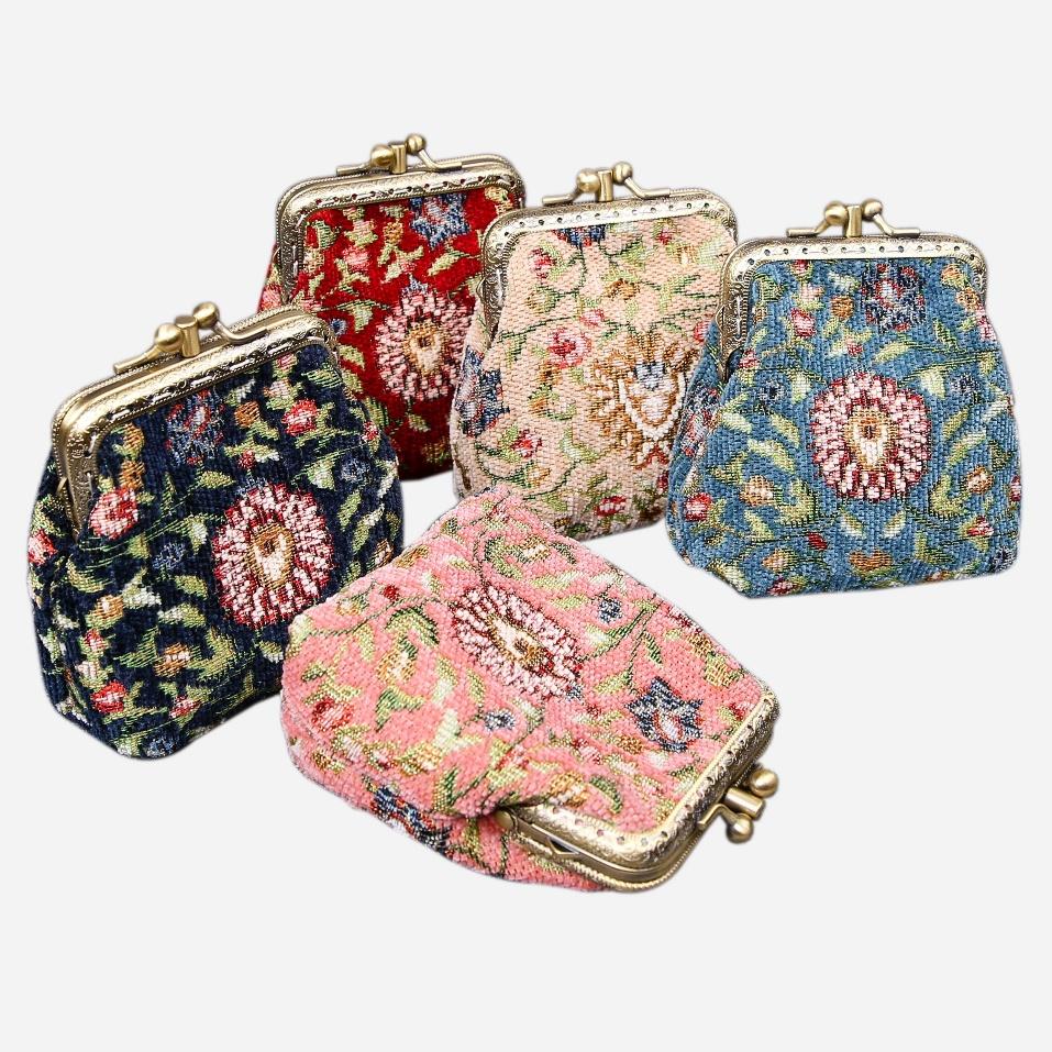 Oriental Series Double Kiss Clasp Coin Purse  MCW Handmade