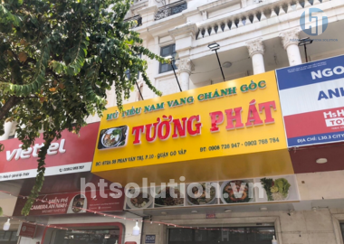 biển hiệu chữ mica